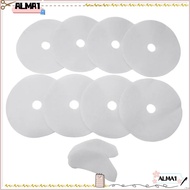 ALMA Air Intake Filters, Accessories Cotton Tumble Dryer Exhaust Filters, Creative White Replacement Round Exhaust Filters Dryer Parts