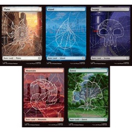MTG Marvel's Spider-Man - Full Art Basic Foil Lands (Web Lands)