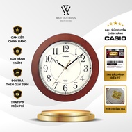 Genuine Casio Wall Clock IQ-126-5DF Size 26cm Plastic Glass