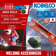 KOBELCO General Purpose Welding rod Electrodes  (MS6013 2.6MM/3.2MM)