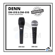 MIKROFON BERWAYAR DENN Wired Microphone (DM-818 & DM-616)