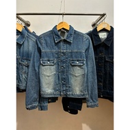 JACKET DENIM TRUCKER TYPE 2 CUTTINGAN JAPAN SECOND ORIGINAL