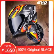 【Cash sa paghahatid】 EVO RX-5 NEXUS DUAL VISOR HALF FACE HELMET