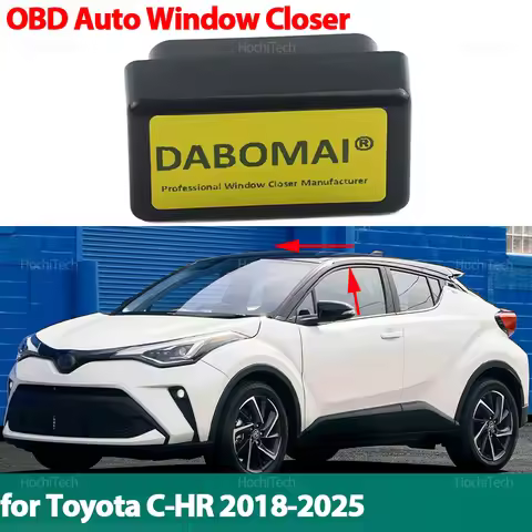 For Toyota C-HR CHR AX10 AX50 AX20 2018-2023 2024 2025 Car OBD Automatic Window Lifter One Click Clo