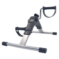 Baoblaze Folding Pedal Exercise Bike Foldable Pedal Exerciser Steel Digital Display Hand Foot Pedal Trainer for Gym Fitness Home