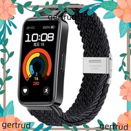 GERTRUD Loop Strap, Stainless Steel Nylon Weaving Woven Strap, Ultrathin Comfort Fits The Wrist Watc