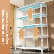 Rak Baja Cod Upsen 4/5/6 Lapisan Organizer Penyimpanan Berat Rak Gudang Stainless Rack Rak Power Rak