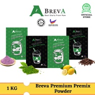 Breva Instant Flavour Premium Powder 1KG Halal Coffee Ice Blended Chocolate Matcha Latte Vanilla Pow