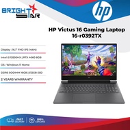 HP Victus 16 Gaming Laptop 16-r0392TX - 16"/FHD IPS 144Hz/I5-13500HX/RTX 4060/512GB SSD/16GB DDR5/Wi