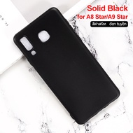 Phone Case For Samsung Galaxy A8 Star Matte Silicone Soft Cover for Samsung A9 Star Shockproof Back Cover