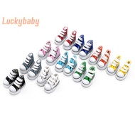 [LuckybabyS] Innovative And Practical 3.5cm Doll Mini Shoes For Russian Doll 1/6 BJD Sneakers Shoes Boots Finger Dance Toy Canvas Shoes new