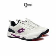 LOTTO ETRE WHITE/PURPLE WOMEN'S TENNIS SHOES