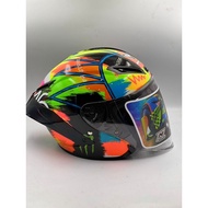 MHR Helmet NVPro Winter Test Open Face Helmet (SIRIM)