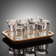 cliton | Thickened Glass Whiskey Shot Cups 6PCS