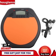 Houglamn Quality Digital Electric Electronic Drum Pad for Training Practice Metronome with Earphone