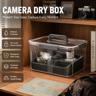 【Fast Shipping】Camera dry box Dry box for camera Sealed storage box Camera moisture-proof box Shockp