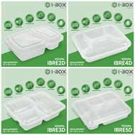 【I-BOX】Microwavable Plastic Food Containers | Bento Box Lunch Box | Compartment Series | 2D 3D 4D 5D