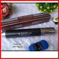 ☌ ☃ ✨ HITAM Best Product] Silencer E-Gamo Mb Hw 100 Jz Black Silver Color