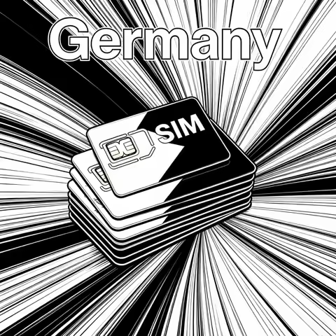 4G SIM Card 500MB Germany Roaming Data - European Universal G510/S200/T56 Civilian Fleet Wireless Ca