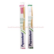Pepsodent Natural Bamboo Sikat Gigi Dengan Pegangan Kayu Bambu
