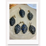 Labradorite Nine Tailed Fox, Protective Crystal, Transformation Crystal, Purple Crown Chakra, Calmin