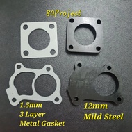 Downpipe adaptor F44 F46 Turbo Isuzu Dmax 3.0 VIFE Turbo Flange 12MM Metal 3 Layer Gasket Downpipe