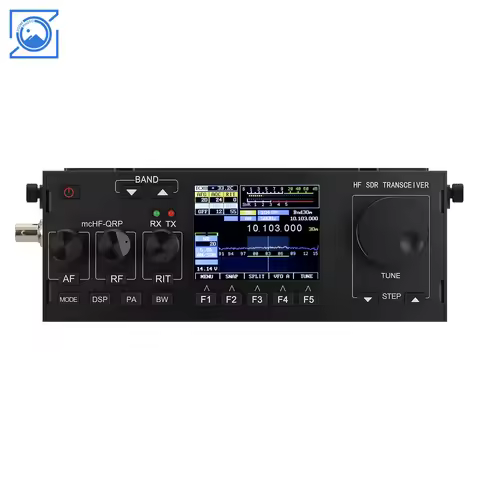 HamGeek MCHF V0.6.3 Shortwave Kit HF SDR Transceiver QRP Transceiver Amateur Ham Radio with Black Bu