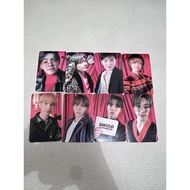 SEVENTEEN PHOTOCARD GOING MAGAZINE (GOMAGZ) BLACK VER