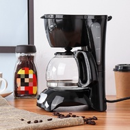Electric Coffee Maker 4-Cups Automatic Insulation Pot Small Drip Commercial American Coffee Machine