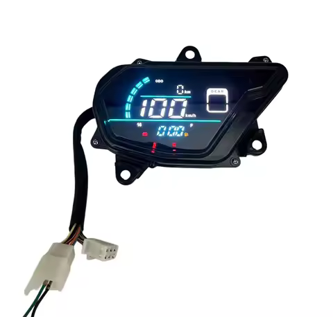 LED Digital Meter For Honda POP110i POP110 2015-2024 Motorcycle Speedometer Tachometer Assembly