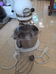 KitchenAid 白色攪拌機連配件