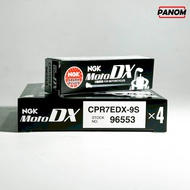 หัวเทียน NGK MOTO DX CPR7EDX-9S รูทีเนียม PCX125 PCX150 SH150i CLICK110/125/125i AIRBLADE LEAD125