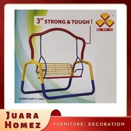 3V Colorful Strong Metal Garden Swing / Outdoor Metal Solid Swing Chair / Metal Garden Swing Chair / Buaian Taman