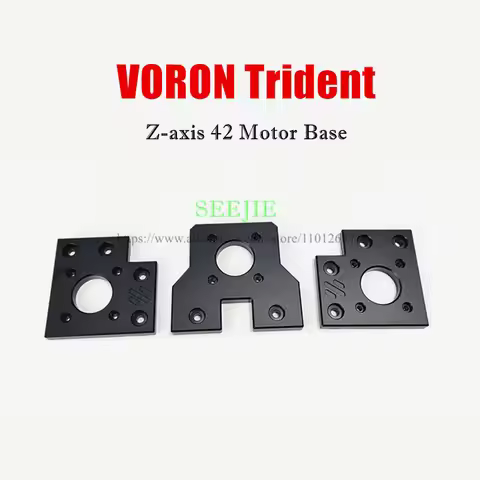 VORON Trident All Metal Z-axis 42 Motor Base / Bearing Seat / Guide Rail Seat, CNC Process - 3D Prin