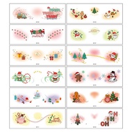 New Year Makeup Face Stickers Set Temporary Facial Tattoo Stickers Cute And Sweet Makeup W6o9