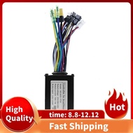 Ebike 3 Mode 24V 36V 48V 15A  Controller 6 Tubes for 250W-350W Motor Electric Scooter Parts Ebike Co