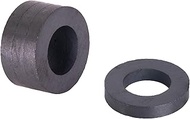 Magnet Expert 32mm [1.26"] OD x 18mm [0.71"] ID x 5.5mm [0.22"] Y30BH Ferrite Ring Magnet, 1kg Pull 
