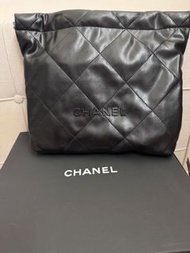 現貨一個‼️即買即寄‼️Chanel 垃圾包 22bag 黑底黑字💰1880