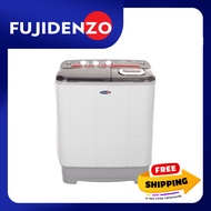 Fujidenzo 6 kg Twin Tub Washing Machine with Dryer JWT-601 (Gray)