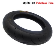 KENDA 90 90 12 Scooter Tubeless Tire, 90/90-12 Anti-Slip, Max Load 467 lbs 54J
