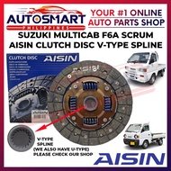 Suzuki Multicab F6A Scrum Aisin Clutch Disc V-Type Spline