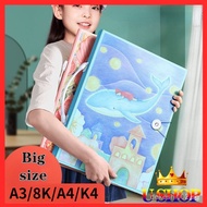 Ship 24HA2/A3/A4  File Folder Album Portfolio Poster Data Book Art Works Awards Collection Sketch Pa