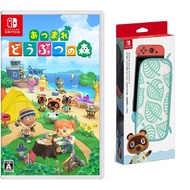 Nintendo Switch Animal Crossing New Horizons(Japanese package)+With carrying case