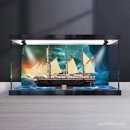 10335 Adventure Ship Anti-dust Cover No. icons Storage Box Strong Forbearance Model Suitable Transpa