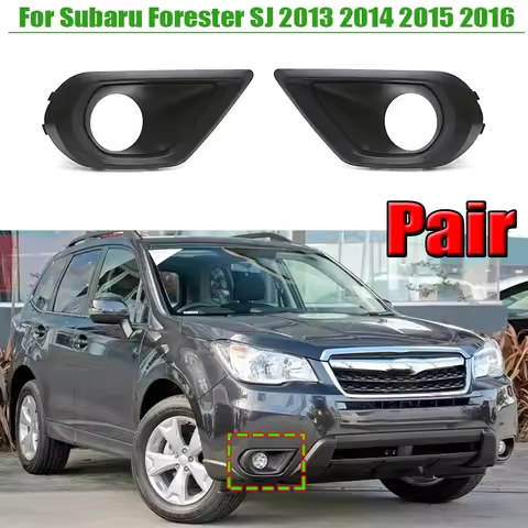 Subaru Cover Foglights For Forester Car Front Bumper Fog Light Lamp Frame Cover Trim Foglights Fogla