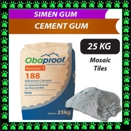 Cement Gum / Simen Gum [25 kg] / Ceramic Tiles Installation / Simen Gum for Ceramic Tiles (ADHESIVE 