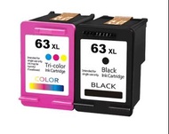 Compatible with HP63 ink cartridges, HP2130 3630 Officejet4520 4650 printers (black and color ink ca