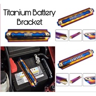 Titanium Battery Bracket Myvi, Axia, Alza, Viva, Aruz, Bezza, Saga BLM/FLX, Persona, Exora, Waja