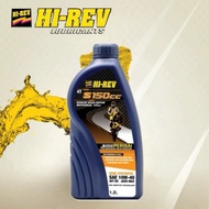 100% ORIGINAL 1L 1.2L MINYAK HI-REV 4T HIREV RS150 Y15 150RS RSX 1.2L 15W50 20W50 10W50 10W40 SEMI F