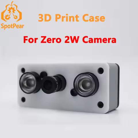 Raspberry Pi Zero 2W Camera Case 3D print case also for Zero/ Zero W